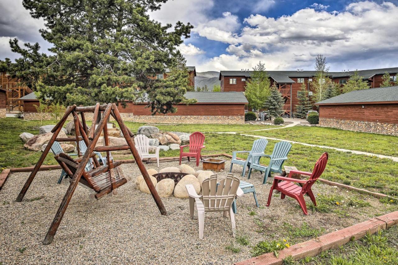 Mountain-View Condo With Deck Walk To Гранд-Лейк Экстерьер фото